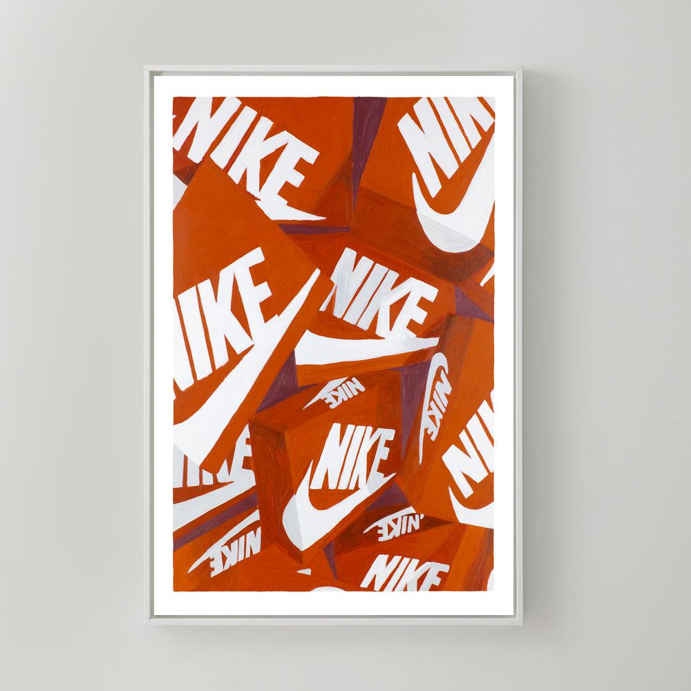 Hand Made Nike Shoe Box – BarminskiArt