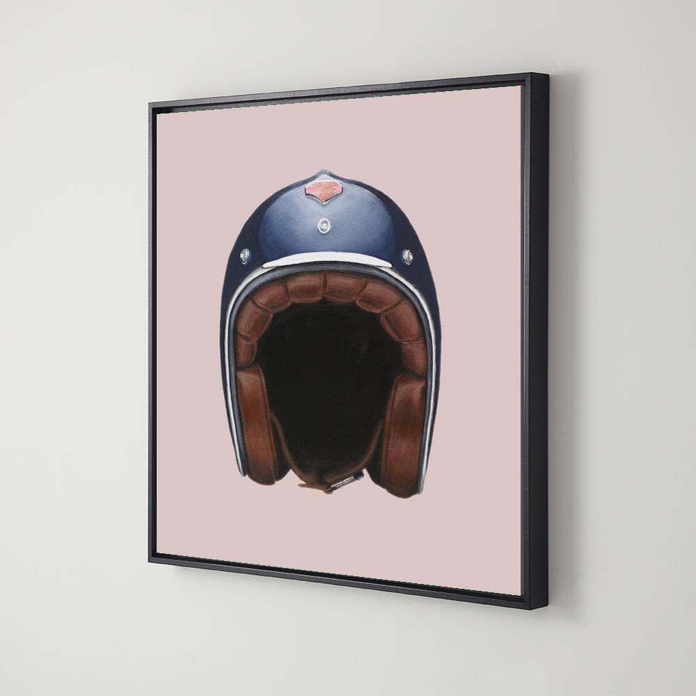 artwork of a motorcycle helmet Vintage Helmet 02